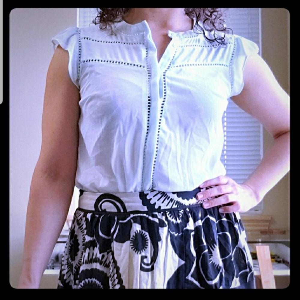 Cap sleeve top